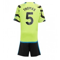 Dječji Nogometni Dres Arsenal Thomas Partey #5 Gostujuci 2023-24 Kratak Rukav (+ Kratke hlače)
